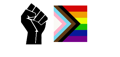 Emblem representing inclusivity and support